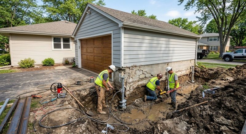 Basement Foundation Repair in Huntingtown, MD