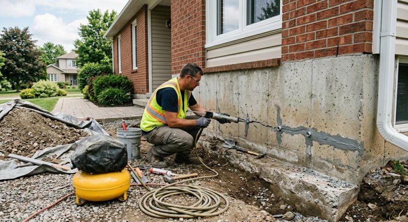 Basement Foundation Repair in Laurel, MD