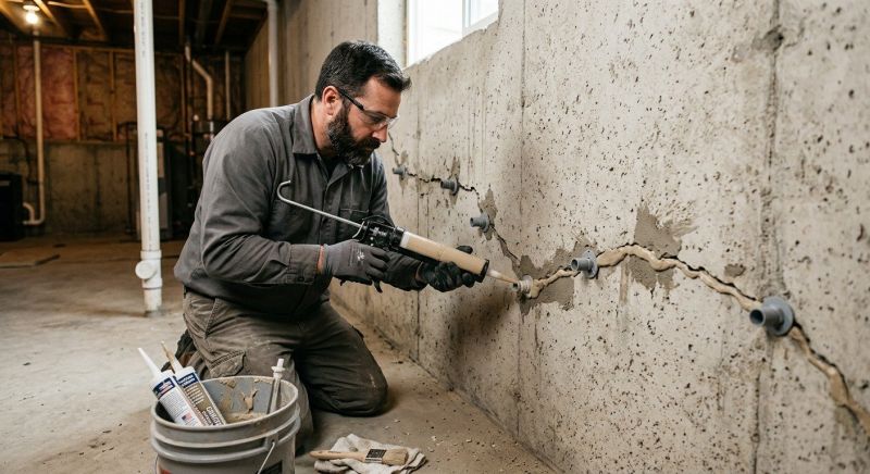 Basement Foundation Repair in Montgomery County, MD