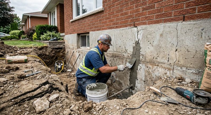 Basement Foundation Repair in Rockville, MD