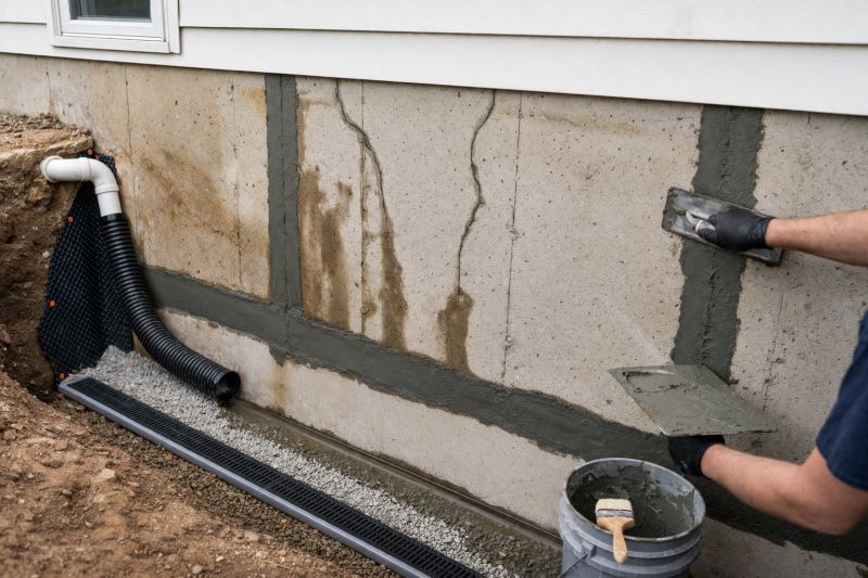 Basement Foundation Repair in Triangle, VA