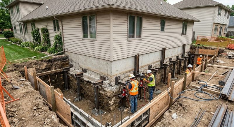 Basement Underpinning in Fort Washington, MD
