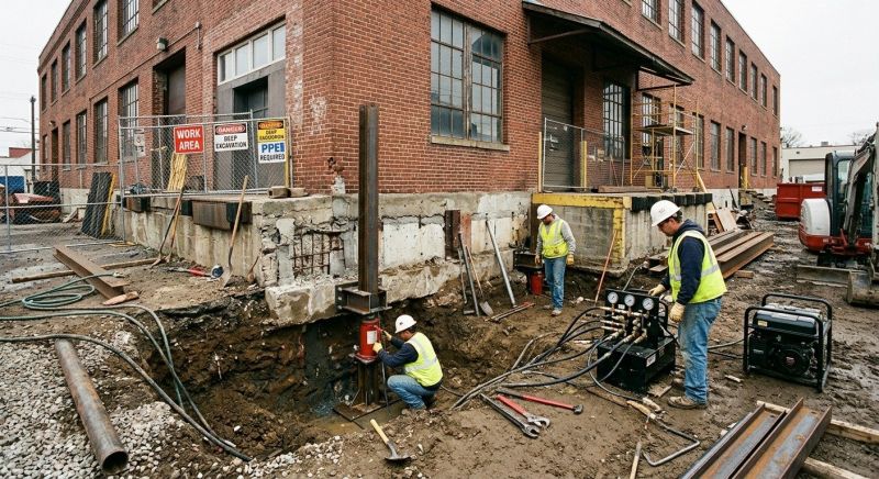 Building Foundation Repair in Annandale, VA