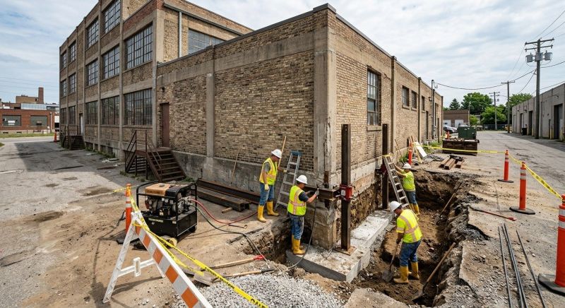 Building Foundation Repair in Dumfries, VA