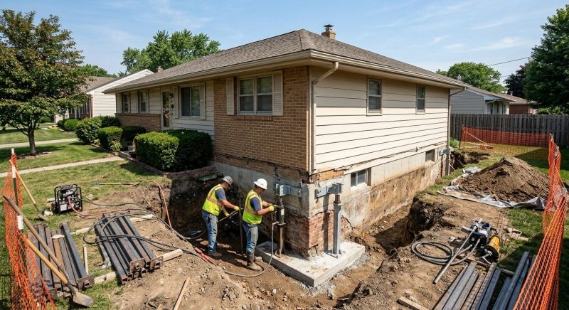 Building Foundation Repair in Takoma Park, MD