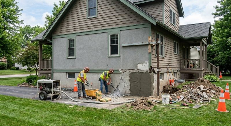 Building Foundation Repair in Vienna, VA