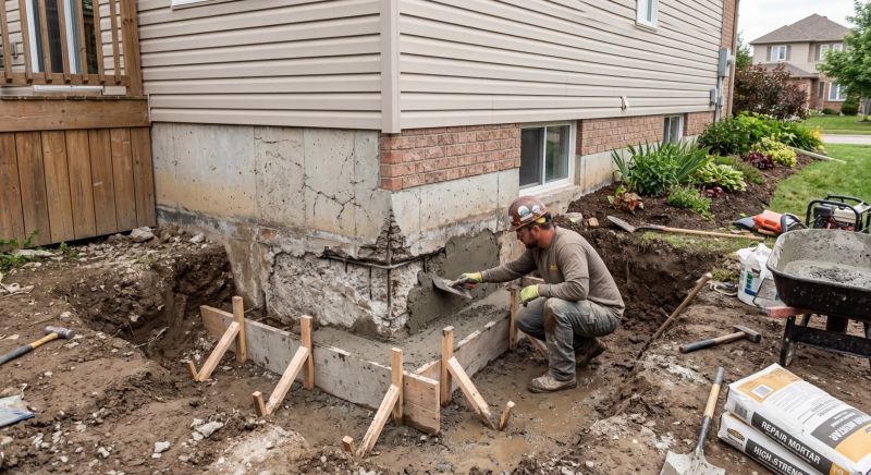 Building Foundation Repair in Woodbridge, VA