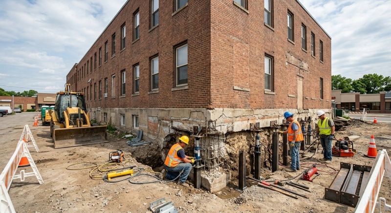 Commercial Foundation Repair in Fort Washington, MD