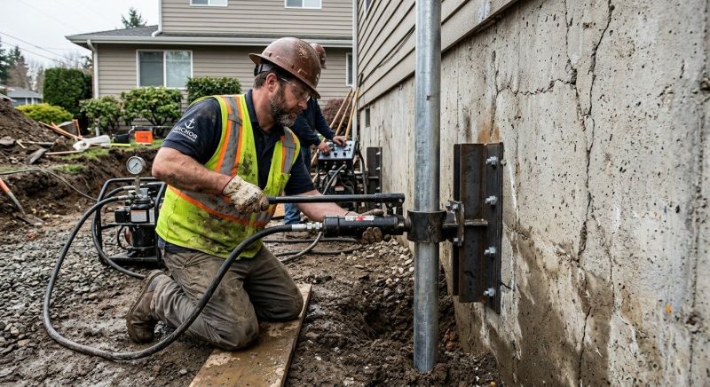 Concrete Foundation Leveling in Alexandria, VA