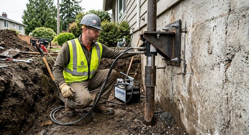 Concrete Foundation Leveling in Reston, VA