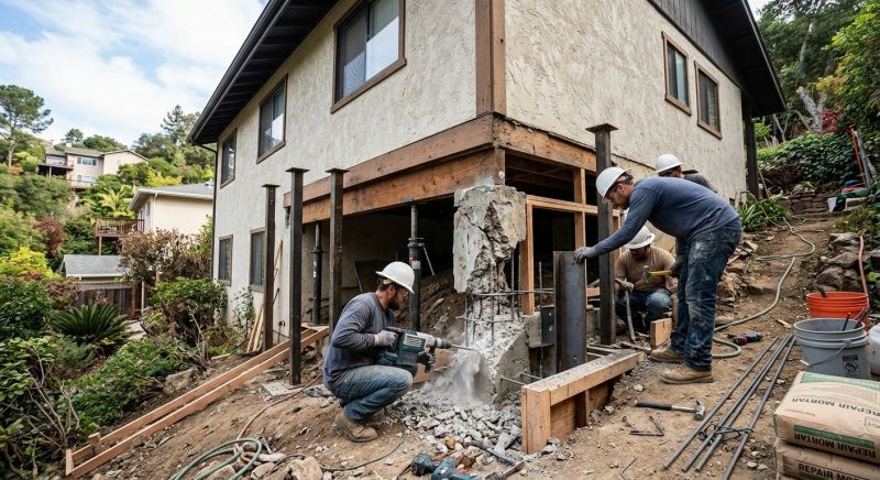 Concrete Foundation Repair in Hyattsville, MD