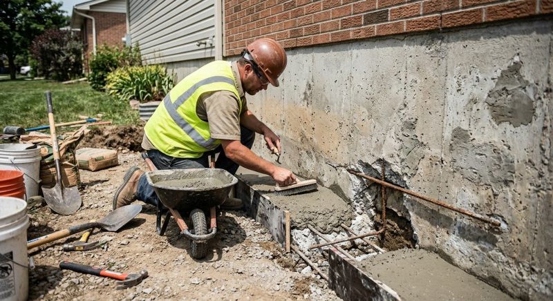 Concrete Foundation Repair in Potomac, MD