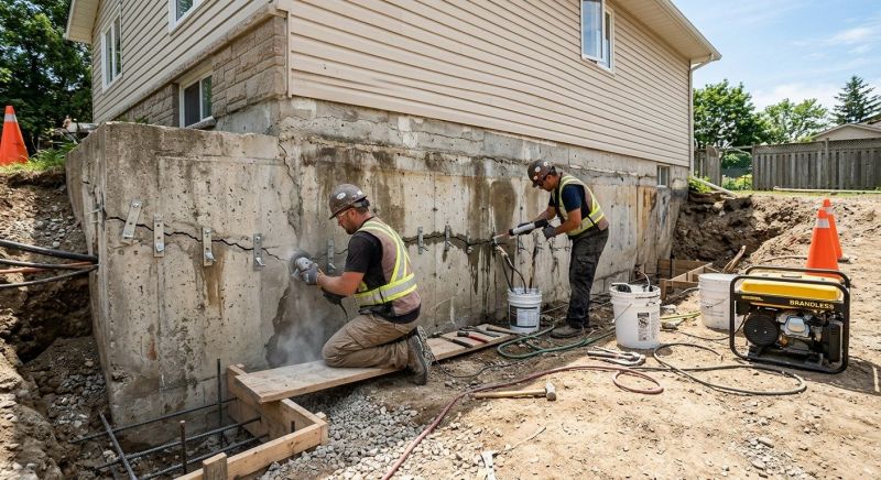 Concrete Foundation Repair in Rockville, MD