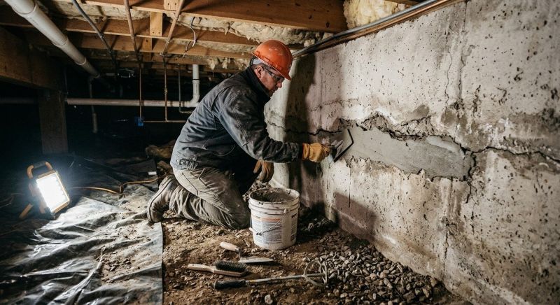 Cracked Foundation Repair in Greenbelt, MD