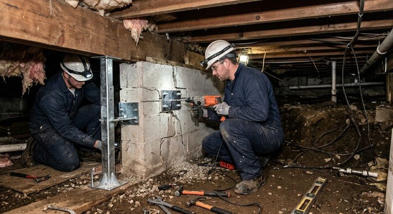 Crawlspace Foundation Repair in Greenbelt, MD