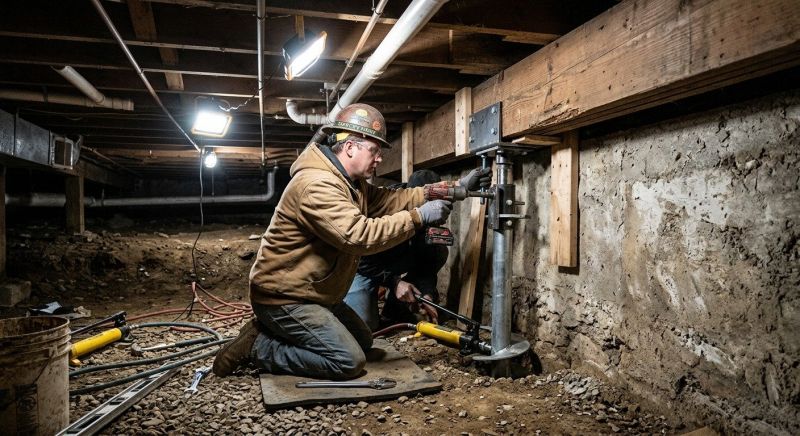 Crawlspace Foundation Repair in Reston, VA