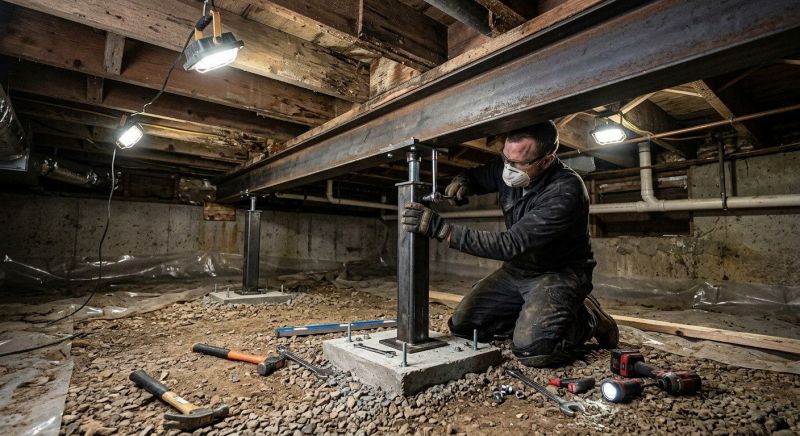 Crawlspace Structural Repair in Fort Washington, MD