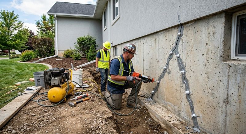 Foundation Crack Repair in Chevy Chase, MD