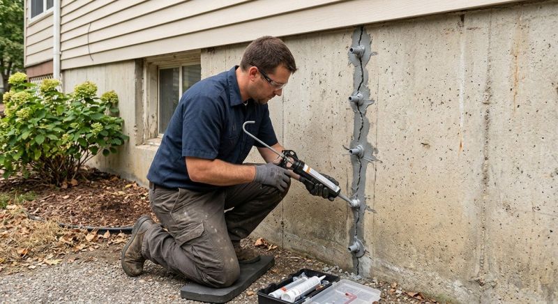 Foundation Crack Sealing in Fort Washington, MD