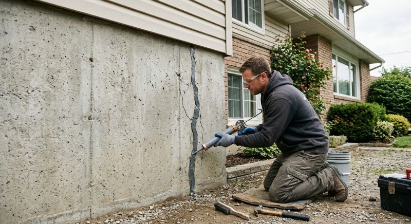 Foundation Crack Sealing in Fort Washington, MD