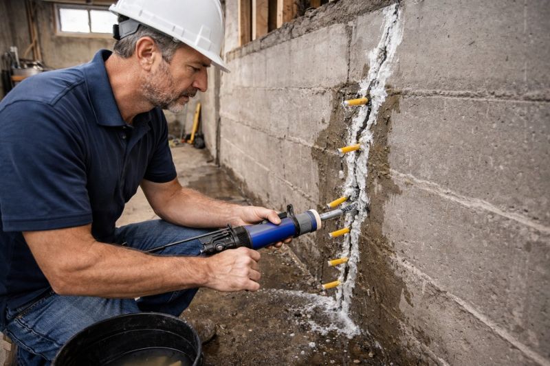 Foundation Crack Sealing in Fort Washington, MD