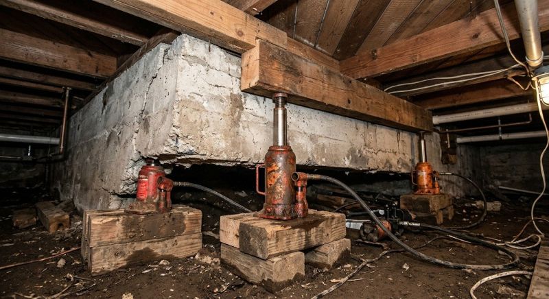 Foundation Jacking in Crofton, MD