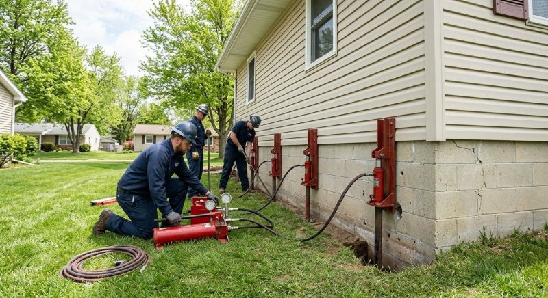 Foundation Jacking in Huntingtown, MD