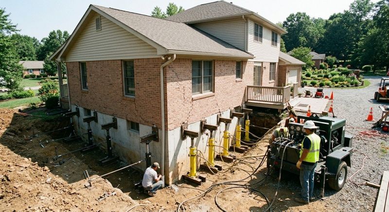 Foundation Jacking in Lothian, MD