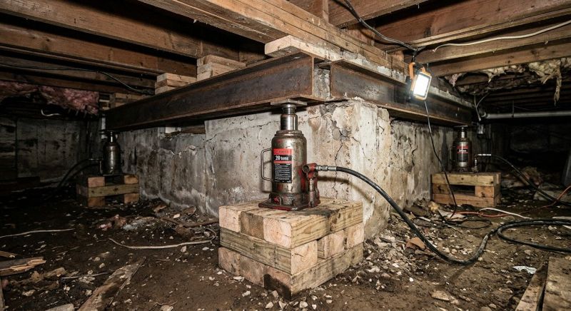 Foundation Jacking in Lothian, MD