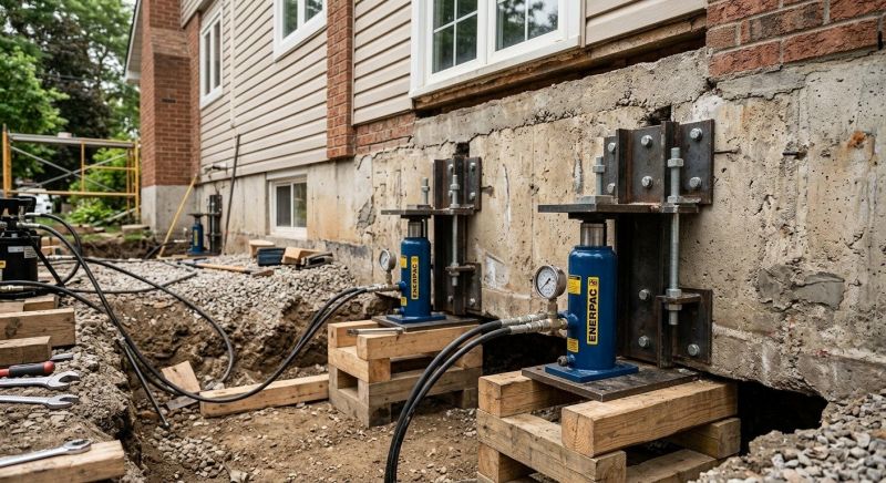 Foundation Jacking in Prince William County, VA