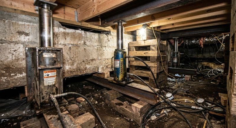Foundation Jacking in Reston, VA