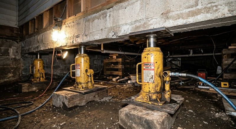 Foundation Jacking in Springfield, VA