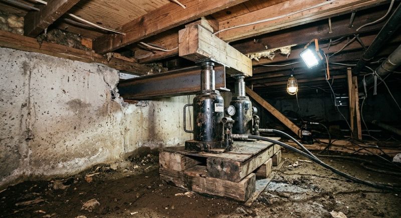 Foundation Jacking in Vienna, VA