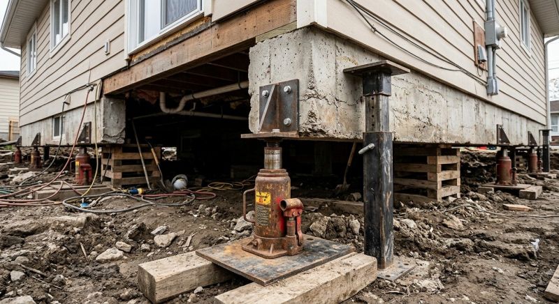 Foundation Lifting in Brandywine, MD