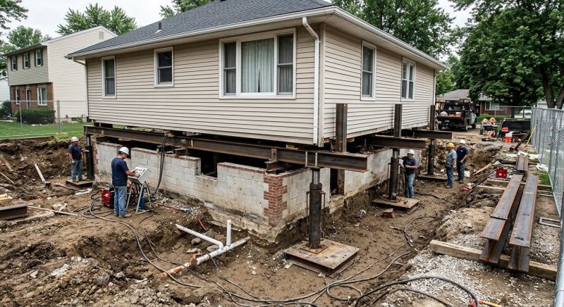 Foundation Lifting in Cheltenham, MD