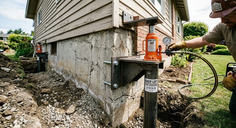 Foundation Lifting in Cheltenham, MD