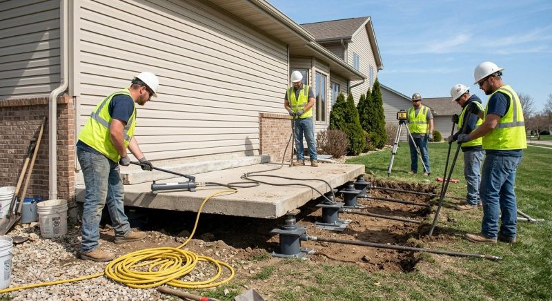 Foundation Lifting in Davidsonville, MD
