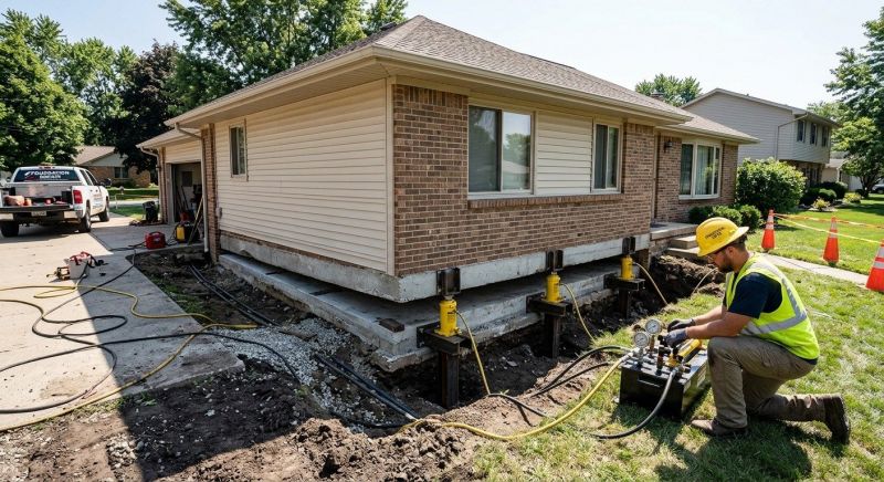 Foundation Lifting in Deale, MD