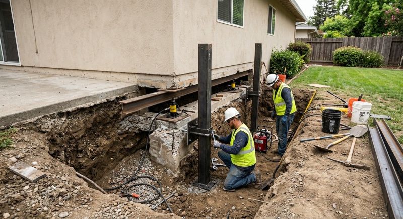 Foundation Pier Repair in Fort Washington, MD