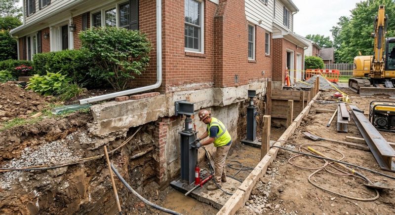 Foundation Repair in Bowie, MD