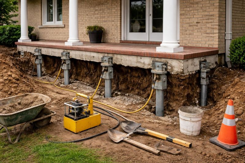 Foundation Stabilizing in Alexandria, VA