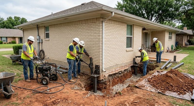 Foundation Stabilizing in Bethesda, MD