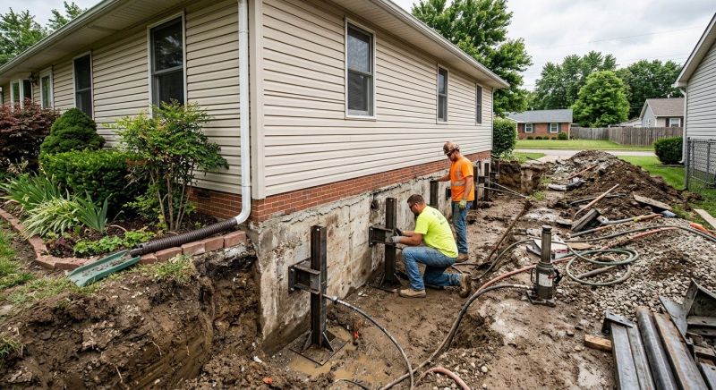 Foundation Stabilizing in Hyattsville, MD