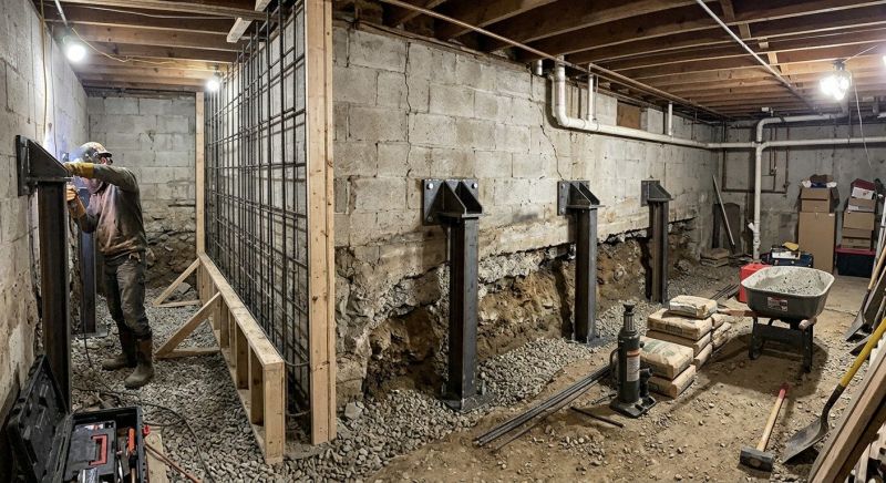 Foundation Stabilizing in La Plata, MD