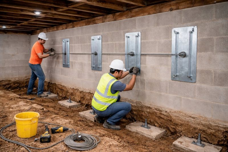 Foundation Stabilizing in Rockville, MD