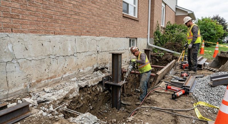 Foundation Structural Repair in Alexandria, VA