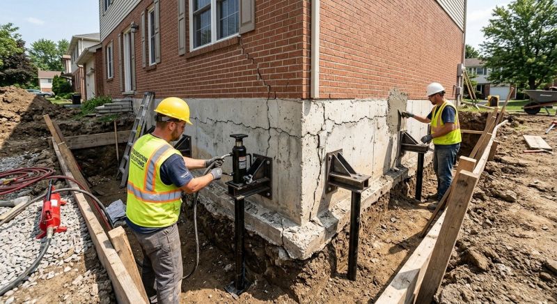 Foundation Structural Repair in Davidsonville, MD