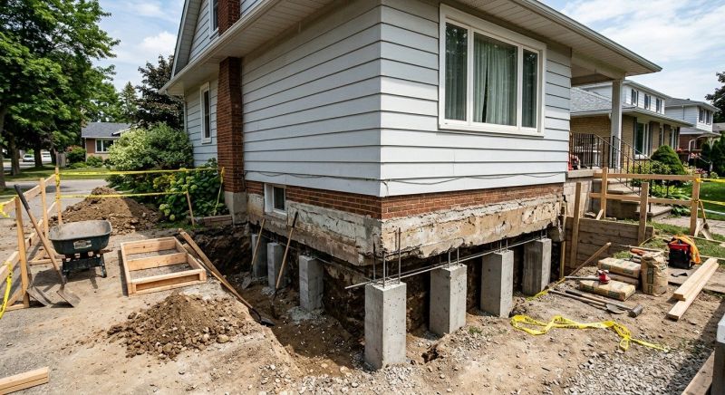 Foundation Underpinning in Fort Washington, MD