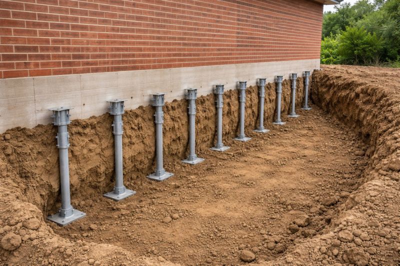 Helical Pile Installation in Fort Washington, MD