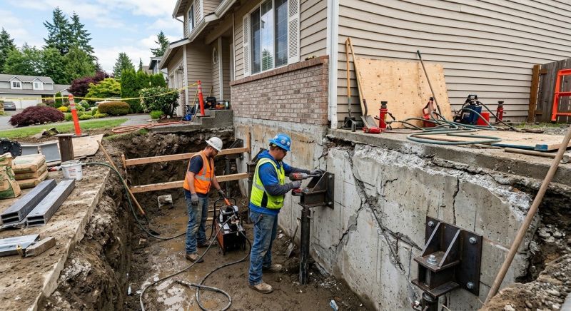 Home Foundation Repair in Hyattsville, MD